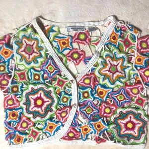 Vintage Marisa Christina Size Medium Crotchet Top